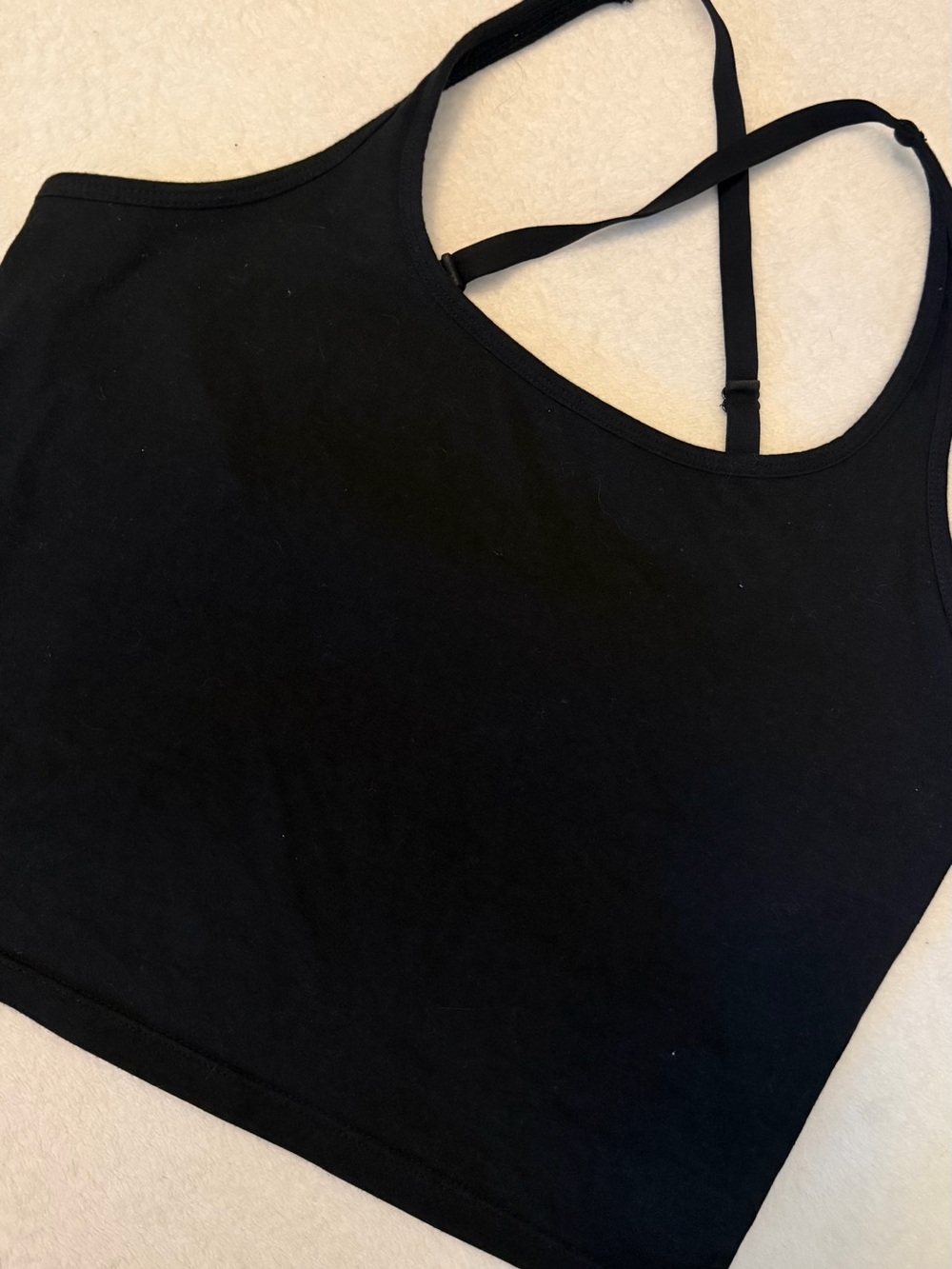 PINK Victoria’s Secret Rhinestone Tank Top Black Large